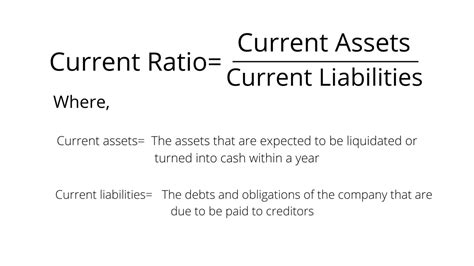 current assets current liabilities - Current Ratio Formula .